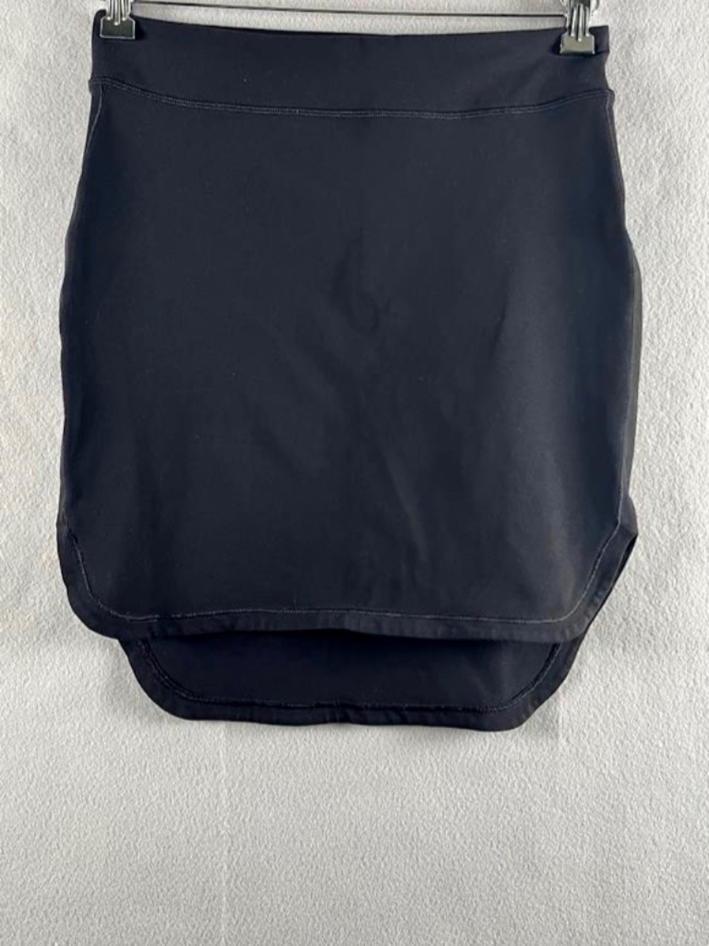 Lululemon Black City Skirt High Low Luon Pull On Active Athletic Yoga